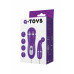 Виброяйцо A-toys фиолетовое Виброяйцо A-toys фиолетовое