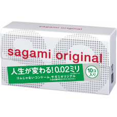 Презервативы Sagami Original 0.02 полиуретановые № 10 Презервативы Sagami Original 0.02 полиуретановые № 10