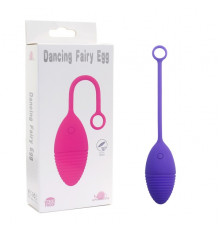 Виброяйцо Dancing Fairy Egg фиолетовое перезаряжаемое
