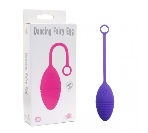 Виброяйцо Dancing Fairy Egg фиолетовое перезаряжаемое