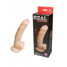 Фаллоимитатор на присоске Real Standard киберкожа 16 см