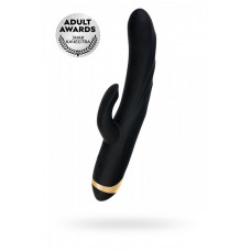 Вибратор с клиторальным стимулятором Waname Thunder черный 24 см Вибратор с клиторальным стимулятором Waname Thunder черный 24 см