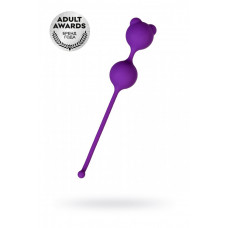 Вагинальные шарики A-Toys фиолетовые 2,7 см
