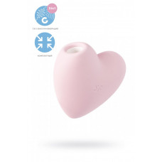 Вакуум-волновой бесконтактный стимулятор клитора Satisfyer Cutie Heart розовый Вакуум-волновой бесконтактный стимулятор клитора Satisfyer Cutie Heart розовый