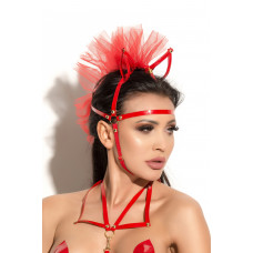 Маска с ушками Me Seduce Queen of hearts Allure красная OS Маска с ушками Me Seduce Queen of hearts Allure красная OS