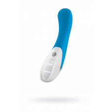 Вибратор Mystim Al Punto силиконовый синий 25 см