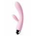 Вибратор с клиторальным стимулятором Svakom Alice розовый 17,6 см (в пакете)
