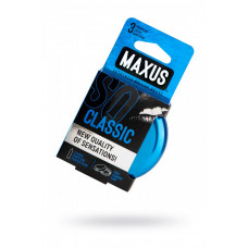 Презервативы Maxus Classic классические в железном кейсе 3 шт Презервативы Maxus Classic классические в железном кейсе 3 шт