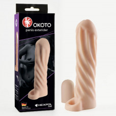 Насадка - удлинитель Okoto penis extender 17 см