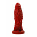 Вибратор Black&Red Monster Docus красный 20 см