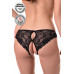 Эротические трусики Erolanta Alla кружевные черные 46-48 в пакете