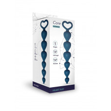 Анальная цепочка Heart Ray синий 17,45 см Анальная цепочка Heart Ray синий 17,45 см
