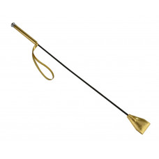 Стек с деревянной ручкой золото 62 см