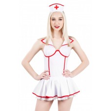 Верхняя часть Медсестра корсет и головной убор 40 р