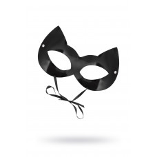 Маска кошка лакированная черная Маска кошка лакированная черная