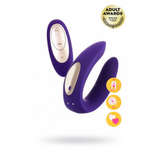 Многофункциональный стимулятор для пар Satisfyer Partner Toy Plus Remote фиолетовый Многофункциональный стимулятор для пар Satisfyer Partner Toy Plus Remote фиолетовый