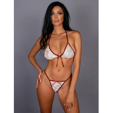 Комплект открытый Amor El белый S/M