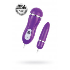 Виброяйцо A-toys Pelly фиолетовое 6,6 см