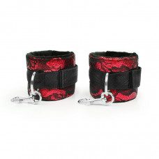 Наручники Notabu BDSM текстиль красные Наручники Notabu BDSM текстиль красные