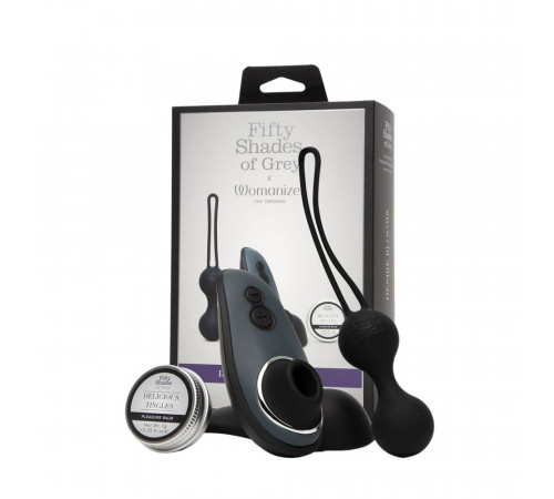 Набор Womanizer Liberty + Kegel Balls + Delicious Thingles