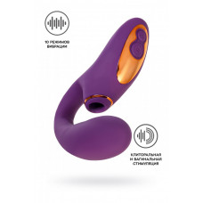 Массажер с двойной стимуляцией L'Eroina Megam фиолетовый 27,5 см Массажер с двойной стимуляцией L'Eroina Megam фиолетовый 27,5 см