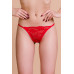 Трусики со стразами Joli Terri красный OS Трусики со стразами Joli Terri красный OS