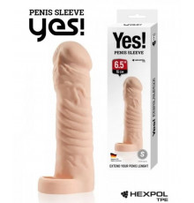 Насадка - удлинитель Sitabella Yes! penis sleeve 16 см