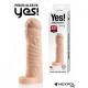 Насадка - удлинитель Sitabella Yes! penis sleeve 16 см
