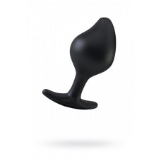 Анальная пробка Mystim Rocking Force S электростимуляция черная 14 см