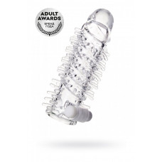 Насадка на пенис с вибропулей Toyfa прозрачная 13,4 см Насадка на пенис с вибропулей Toyfa прозрачная 13,4 см