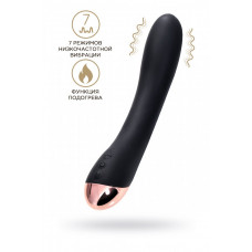 Нереалистичный вибратор Waname Stream чёрный 21 см Нереалистичный вибратор Waname Stream чёрный 21 см