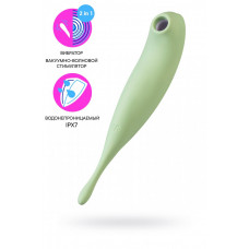 Вакуум-волновой бесконтактный стимулятор клитора Satisfyer Twirling Pro зеленый Вакуум-волновой бесконтактный стимулятор клитора Satisfyer Twirling Pro зеленый