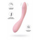 Вибратор G-Spot со стимулирующим шариком JOS Mitzi розовый 21 см