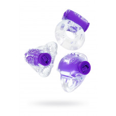 Набор виброколец Set №1 силикон прозрачный 3 шт Набор виброколец Set №1 силикон прозрачный 3 шт