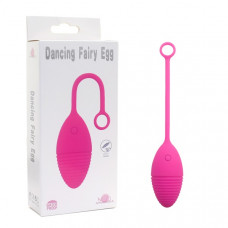 Виброяйцо Dancing Fairy Egg розовое перезаряжаемое