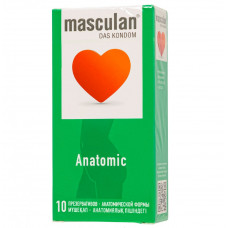 Презервативы Masculan Anatomic анатомической формы №10