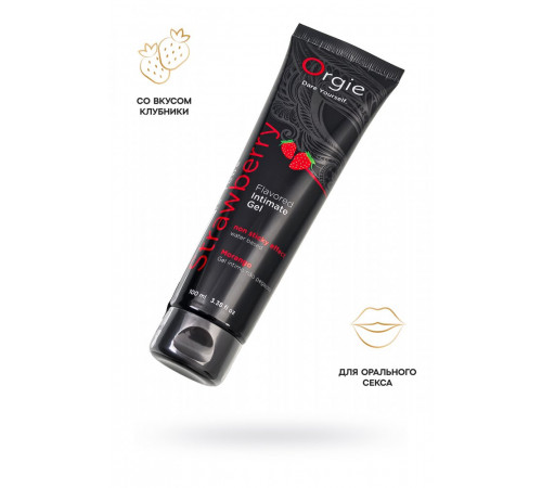 Интимный гель Orgie Lube Tube Клубника 100 мл
