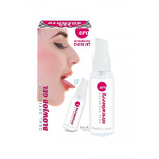 Съедобный гель Gel optimizer для орального секса с охлаждающим эффектом со вкусом клубники 50 мл
