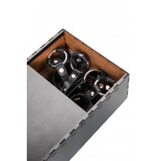 Портупея Pecado с кольцами черная Портупея Pecado с кольцами черная