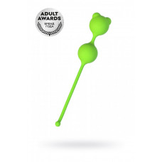 Вагинальные шарики A-Toys зеленые 2,7 см