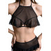 Эротический бралетт Erolanta Karen с открытой грудью черный 42-44 в пакете Эротический бралетт Erolanta Karen с открытой грудью черный 42-44 в пакете