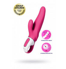 Вибратор Satisfyer Vibes Mr. Rabbit силикон красный 22,1 см