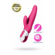 Вибратор Satisfyer Vibes Mr. Rabbit силикон красный 22,1 см