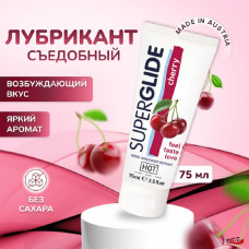 Съедобный лубрикант Superglide вишня 75 мл Съедобный лубрикант Superglide вишня 75 мл