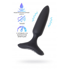 Анальная втулка Lovense Hush-2 XS черная 12,1 см Анальная втулка Lovense Hush-2 XS черная 12,1 см